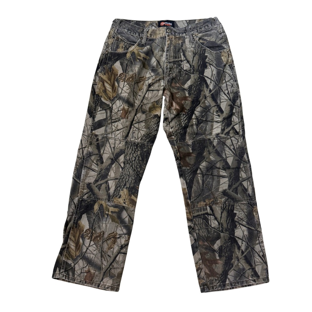 Outfitters Ridge Realtree Camo Double Knee Pants 30x30 Hunting Workwear Y2K